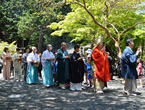 大祭 献花行列