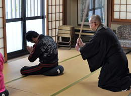 恵運寺の坐禅