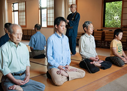 喜運寺の坐禅会